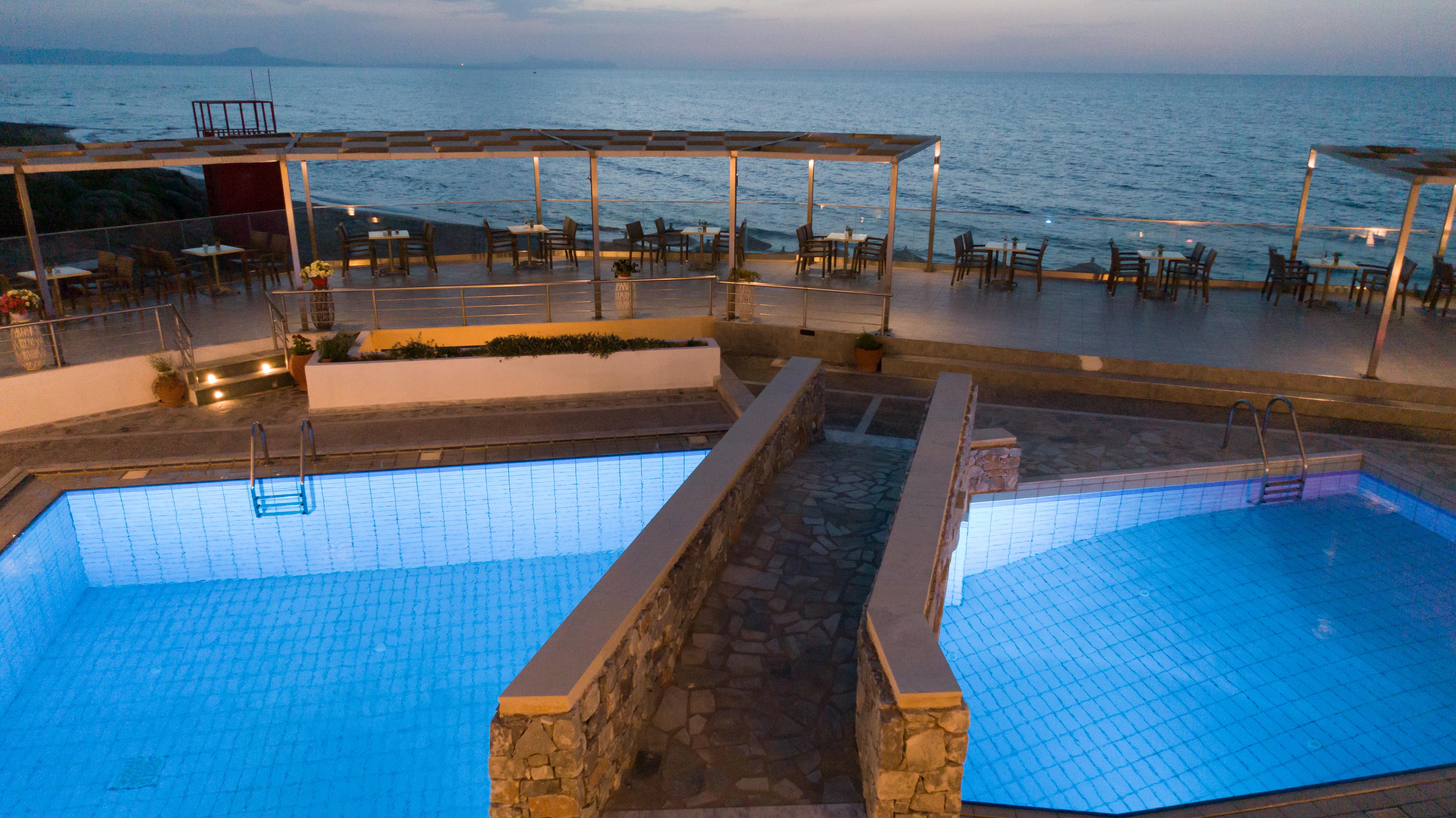 Dedalos Beach Hotel Sfáka Exteriér fotografie