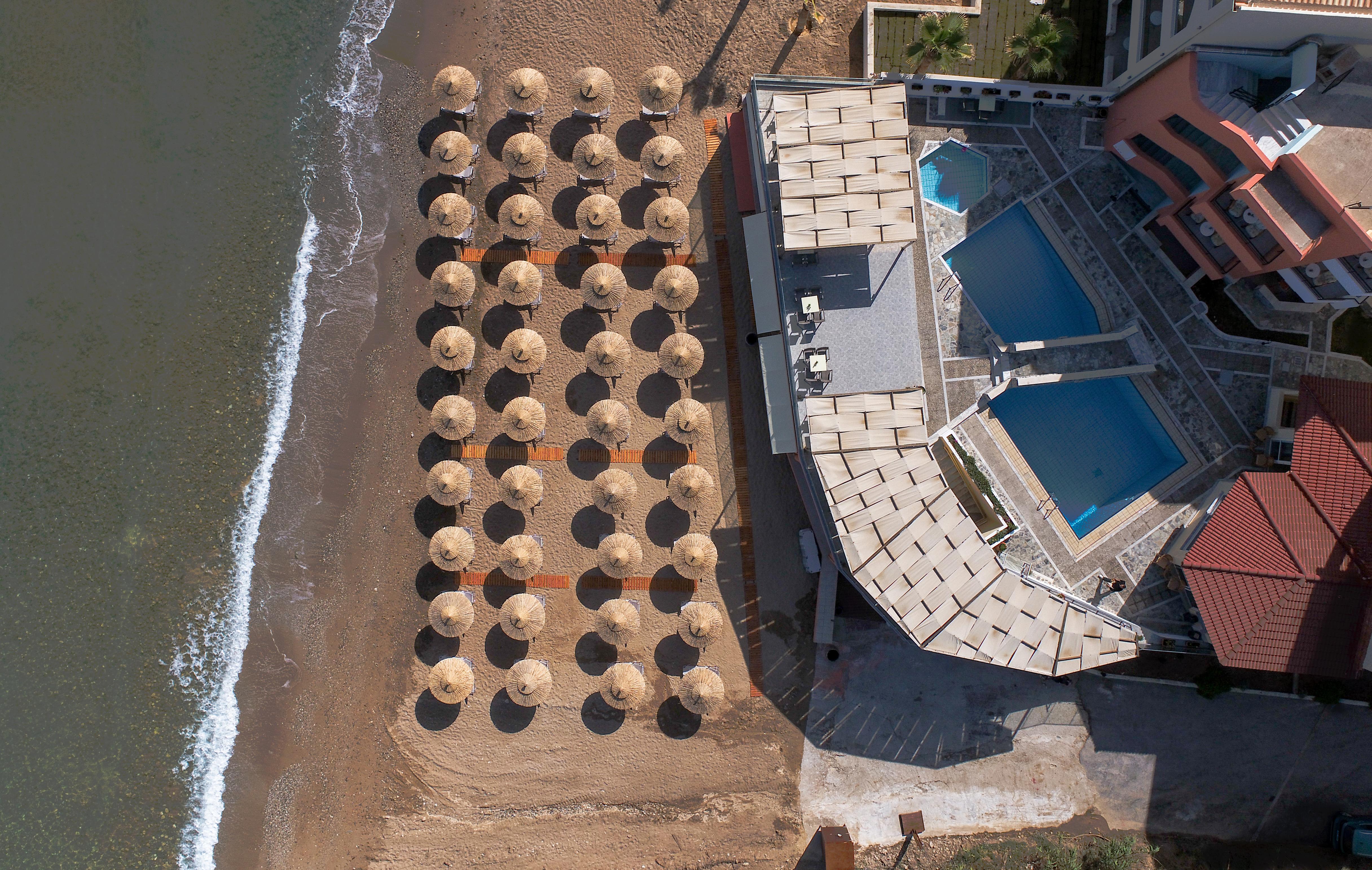 Dedalos Beach Hotel Sfáka Exteriér fotografie