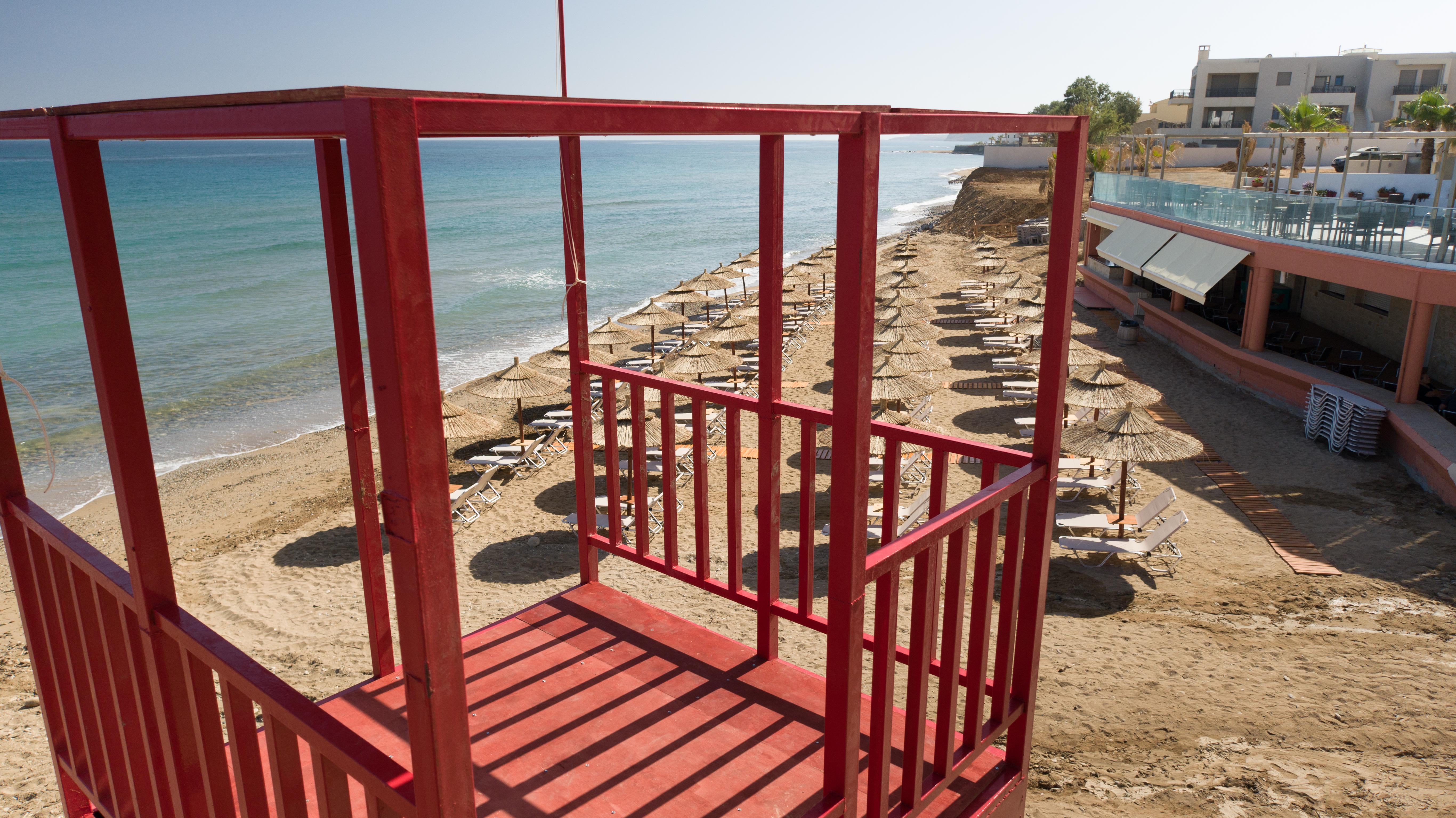 Dedalos Beach Hotel Sfáka Exteriér fotografie
