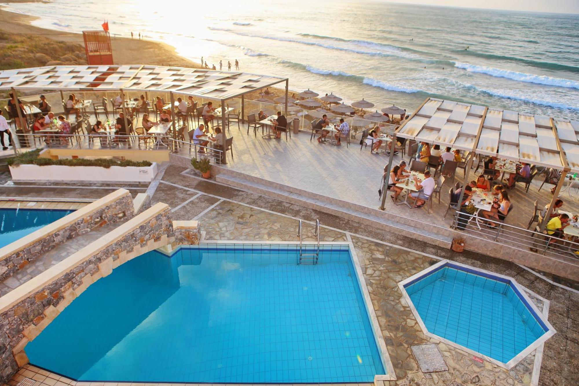 Dedalos Beach Hotel Sfáka Exteriér fotografie