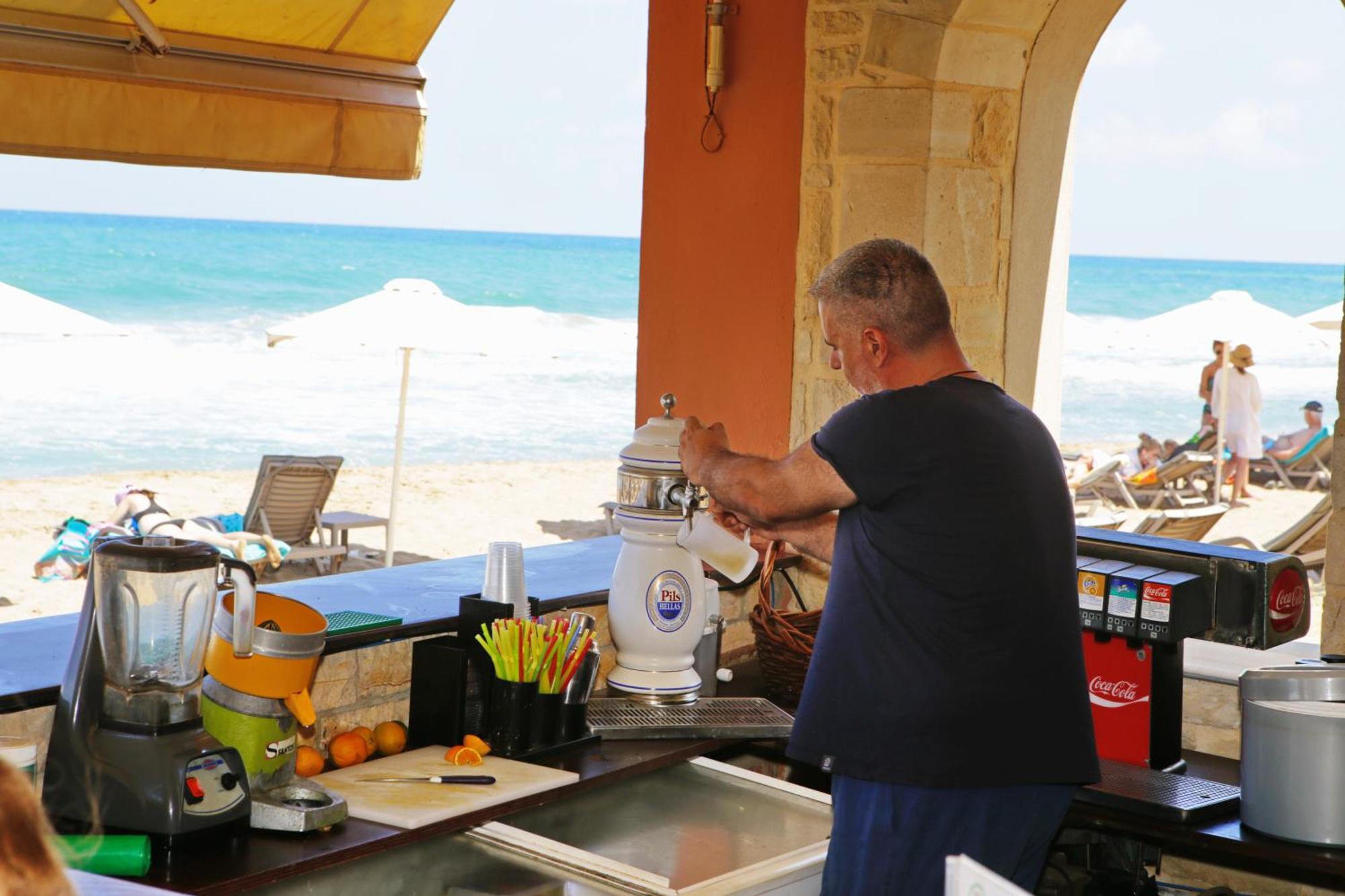 Dedalos Beach Hotel Sfáka Exteriér fotografie